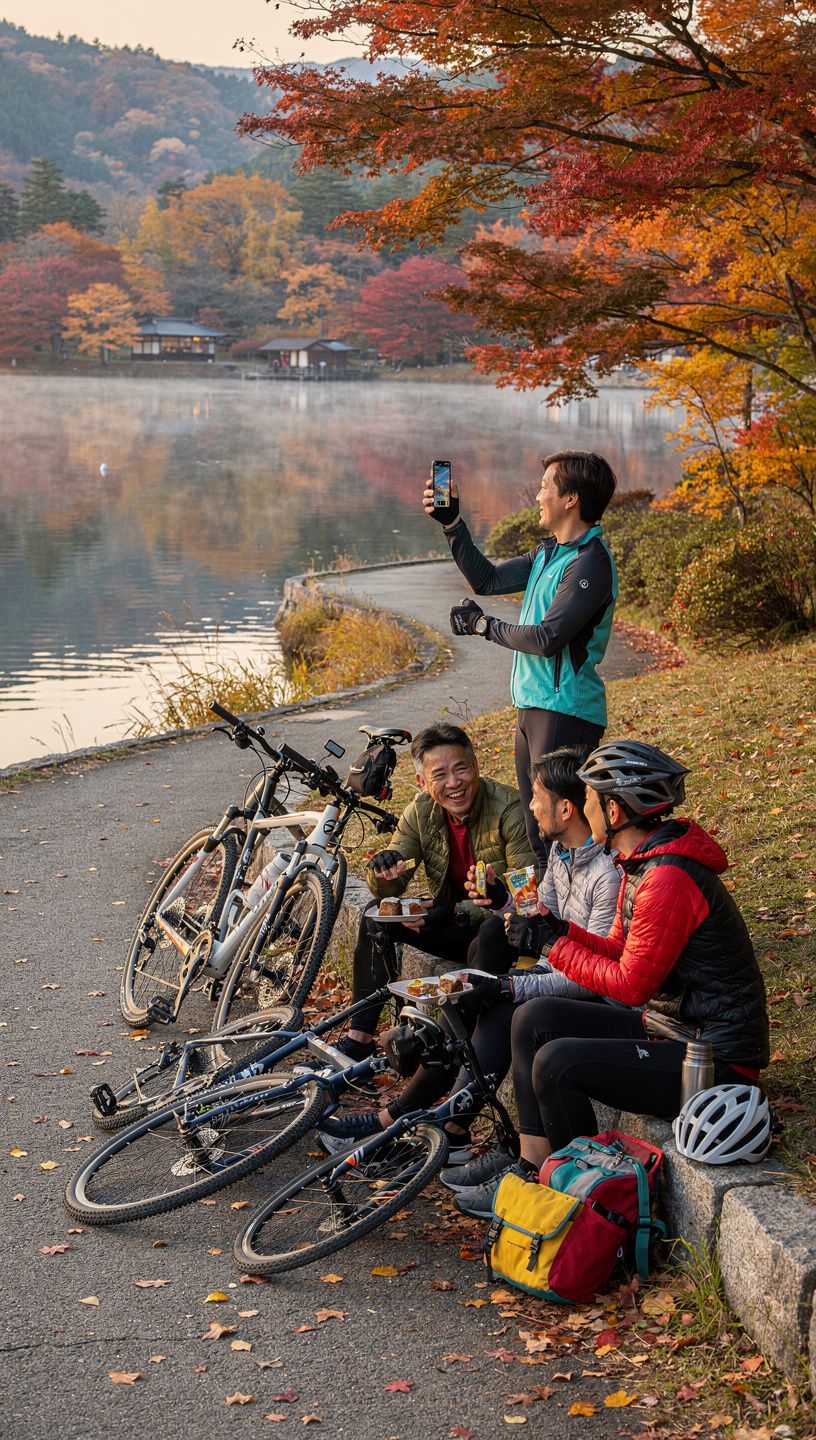 自転車のメンテナンスの基本を説明するイラスト